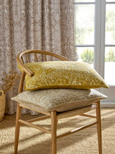 William Morris At Home Larkspur Turmeric Microfibre 40x60cm Cushion